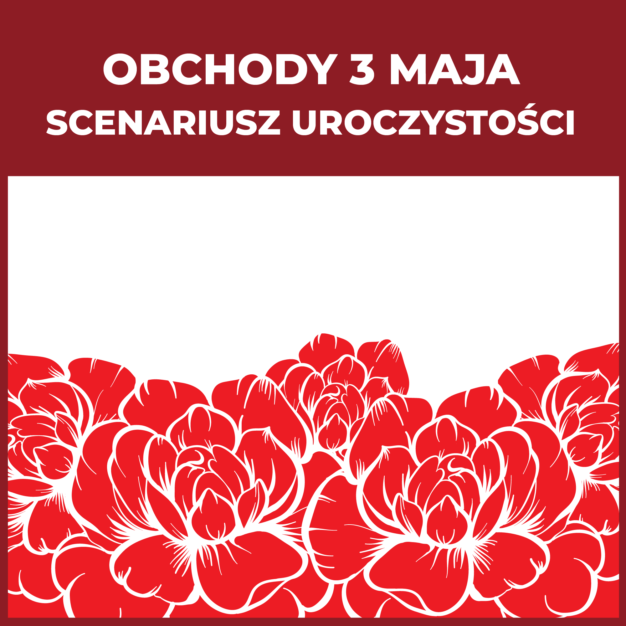 Obchody 3 maja - scenariusz