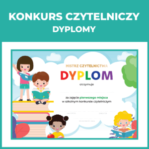 Konkurs czytelniczy - dyplomy