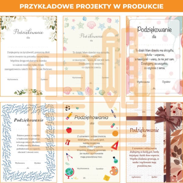 Podziękowania dla rodziców na koniec roku szkolnego - obrazek 3