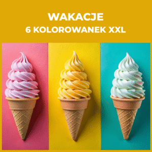Wakacyjne kolorowanki XXL