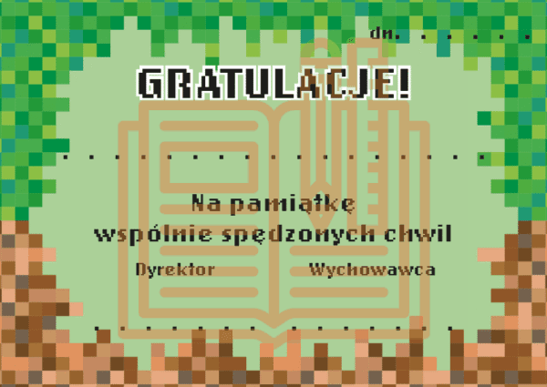 Wklejki do książek na koniec oku - format A4 - obrazek 5