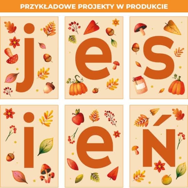 Dary jesieni 4 - gazetka z napisem - obrazek 3