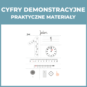 Wklejki do zeszytu z cyframi - praktyczne materiały