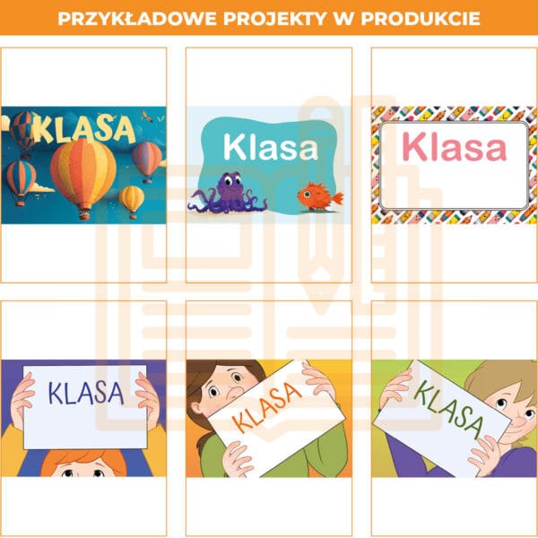 Znaczniki klas na drzwi - dekoracje - obrazek 3