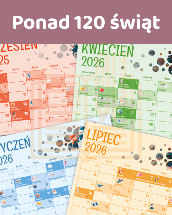 Kalendarz świąt nietypowych - gazetka klasowa - obrazek 4