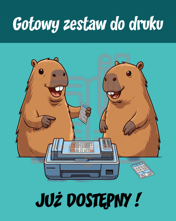 Matematyka z kapibarą - zestaw 4 produktów - obrazek 14