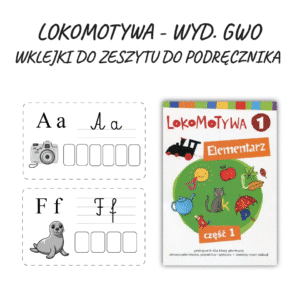 Wklejki czarno-białe - Lokomotywa wyd. GWO